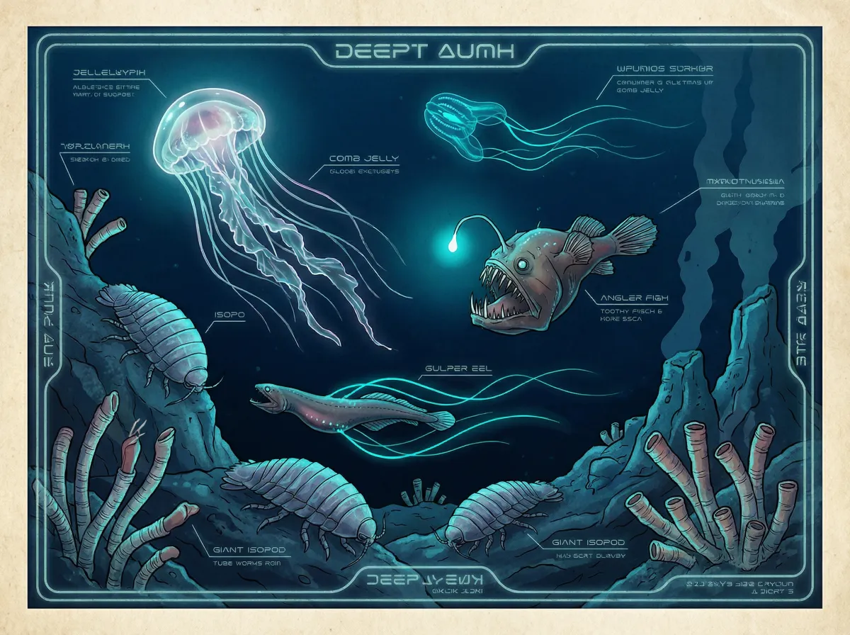 深海生物多样性图鉴 - 重生之将门农妇